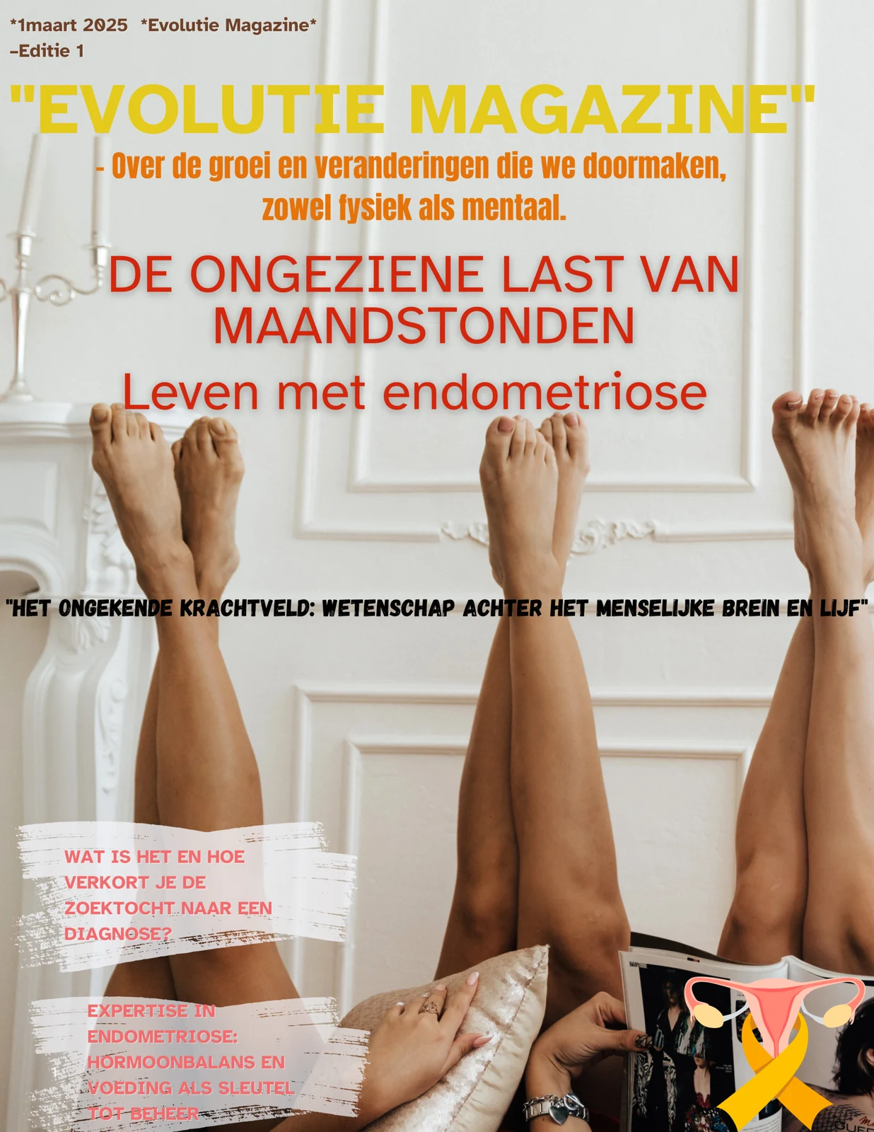 Productafbeelding van Evolutie Magazine 1: De ongeziene last van maandstonden