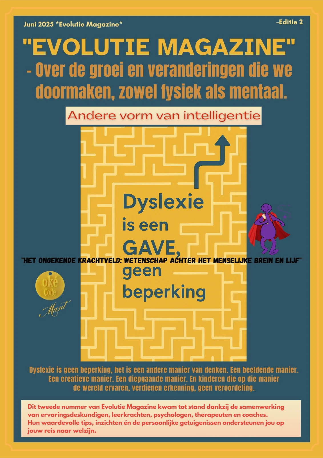 Productafbeelding van Evolutie Magazine 2: Dyslexie is een gave